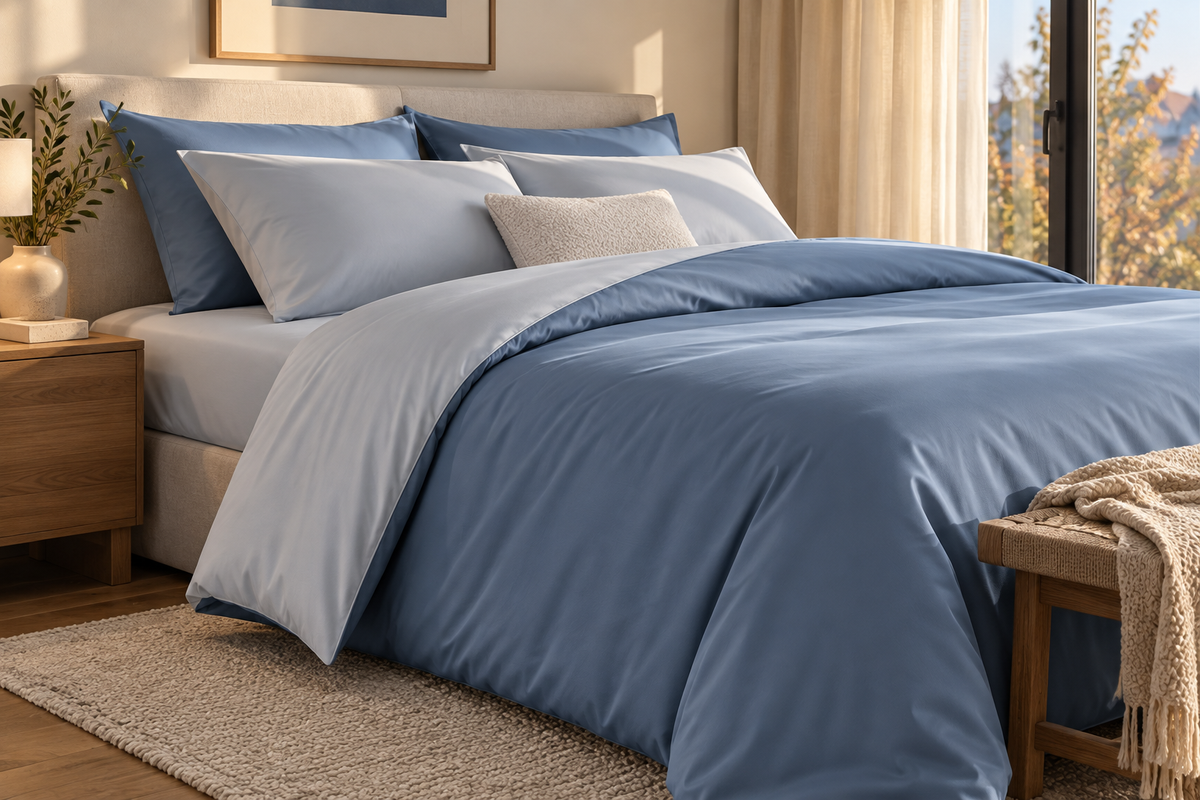 Ropa de cama de otoño ligera y cómoda